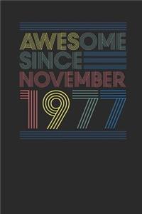 Awesome Since November 1977