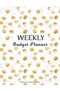 Weekly Budget Planner Personal Finance Journal