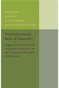 The Experimental Basis of Chemistry