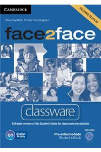 face2face Pre-intermediate Classware DVD-ROM