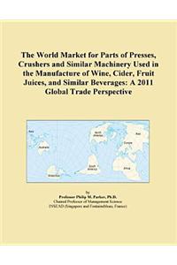 The World Market for Parts of Presses, Crushers and Similar Machinery Used in the Manufacture of Wine, Cider, Fruit Juices, and Similar Beverages