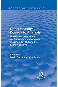 Contemporary Economic Analysis (Routledge Revivals)