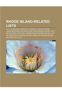 Rhode Island-Related Lists