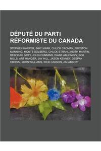 Depute Du Parti Reformiste Du Canada