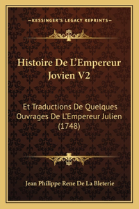 Histoire De L'Empereur Jovien V2