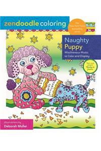 Zendoodle Coloring: Naughty Puppy