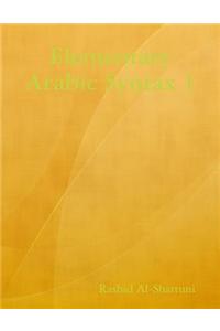 Elementary Arabic Syntax 1