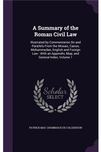 A Summary of the Roman Civil Law