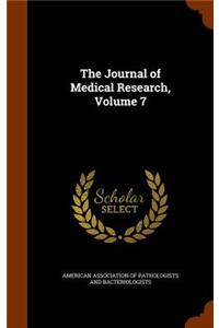 Journal of Medical Research, Volume 7