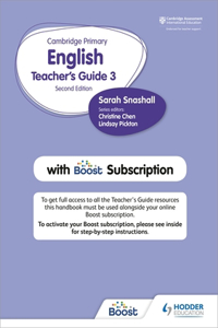 Cambridge Primary English Teacher's Guide Stage 3 with Boost Subscription