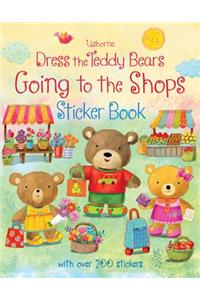 Dress the Teddy Bears Going to the Shops Sticker Book