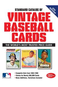 Standard Catalog of Vintage Baseball Cards
