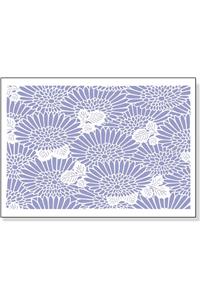 Note Card Laser Cut Blossoms