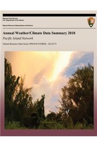 Annual Weather/Climate Data Summary 2010