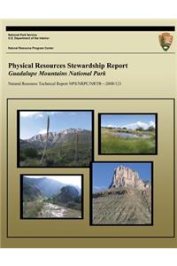 Physical Resources Stewardship Report