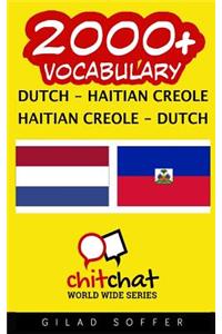 2000+ Dutch - Haitian Creole Haitian Creole - Dutch Vocabulary