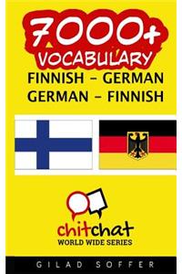 7000+ Finnish - German German - Finnish Vocabulary
