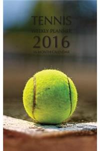 Tennis Weekly Planner 2016