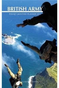 British Army Pocket Monthly Planner 2017