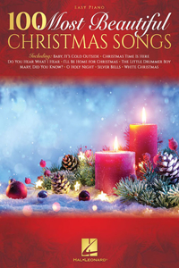 100 Most Beautiful Christmas Songs Easy Piano Songbook