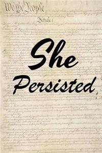 She Persisted Journal