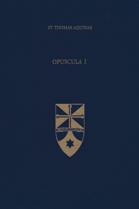 Opuscula I Treatises