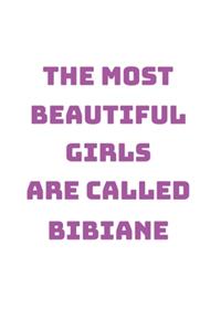 Bibiane Girl Woman Notebook