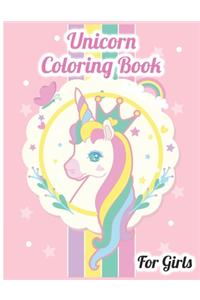 Unicorn Coloring Book For Girls