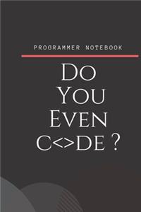 Programmer Notebook 