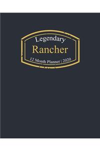 Legendary Rancher, 12 Month Planner 2020