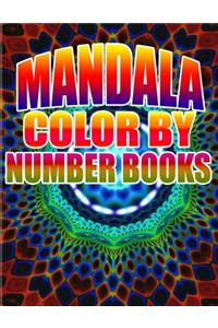 Mandala Color by Number Books