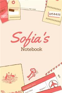 Sofia First Name Sofia Notebook