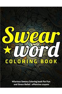Swear Word Coloring Book