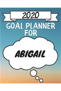 2020 Goal Planner For Abigail