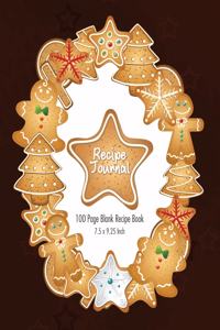Christmas Recipe Journal - Ginger Cookies