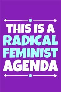 This Is A Radical Feminist Agenda