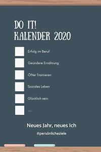Kalender 2020 Meine Ziele Neues Jahr, Neues Ich #persönlicheziele