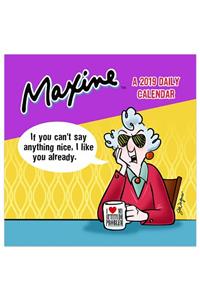 Maxine 2019 Desk Calendar