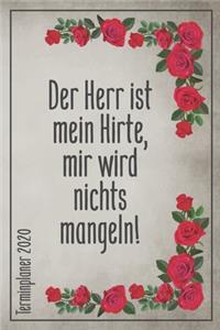 Der Herr ist mein Hirte - Terminplaner 2020