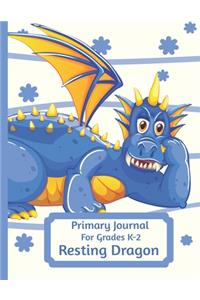 Primary Journal For Grades K-2 Resting Dragon