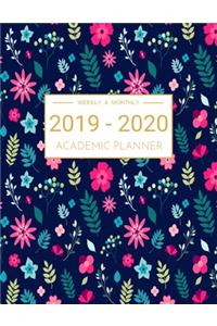 2019-2020 Academic Planner Weekly And Monthly