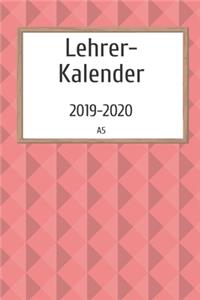 Lehrerkalender 2019 2020 A5