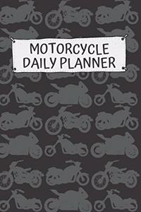 Motorcycle Daily Planner