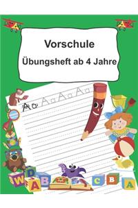Vorschule Übungsheft ab 4 Jahre