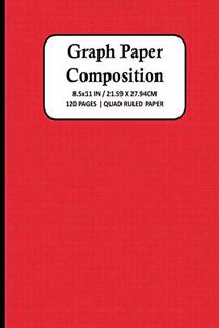 Graph Paper Composition Notebook