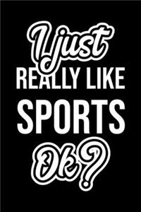 I Just Really Like Sports Ok?