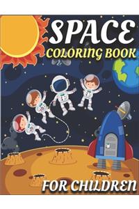 Space Coloring Book For Children