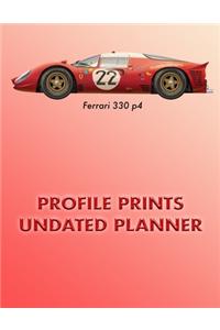 Profile Prints Undated Planner