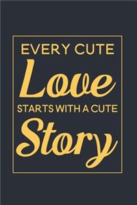 Every cute love starts with a cute story