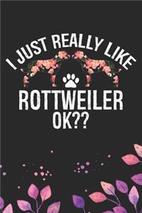 I Just Really Like Rottweiler Ok?